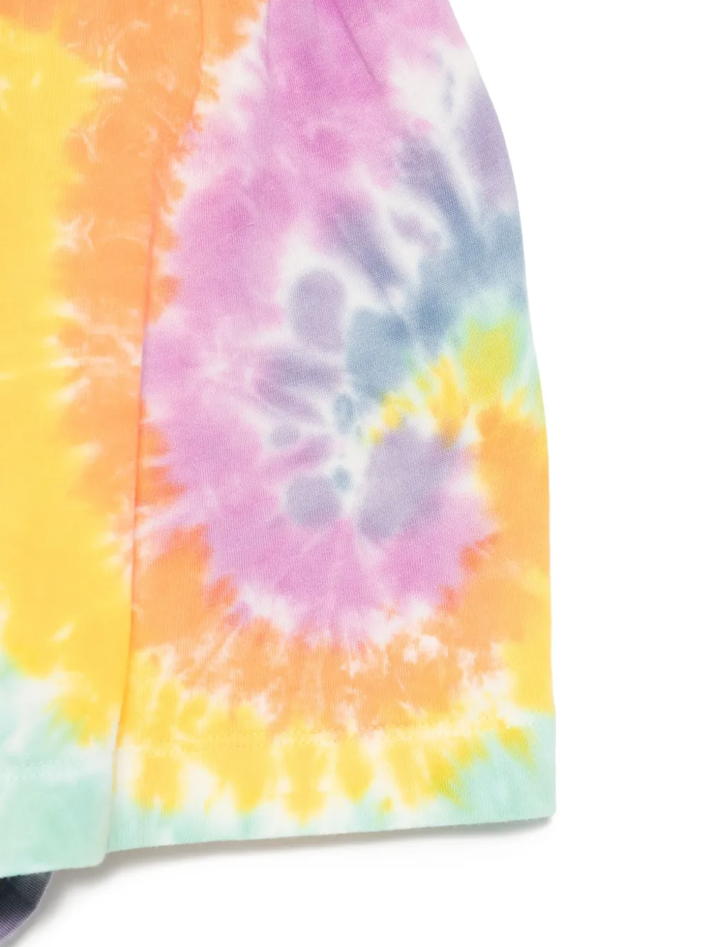 Stella McCartney Kids Shorts met tie-dye print Blauw