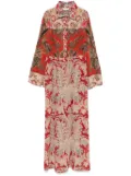Pierre-Louis Mascia Trapezio shirt dress - Red