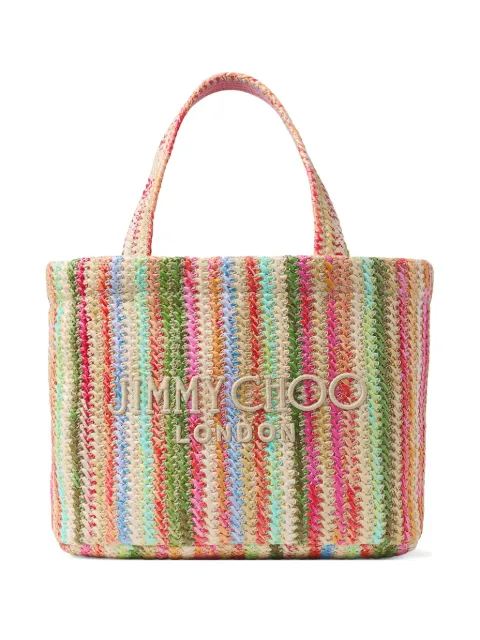 Jimmy Choo striped tote bag