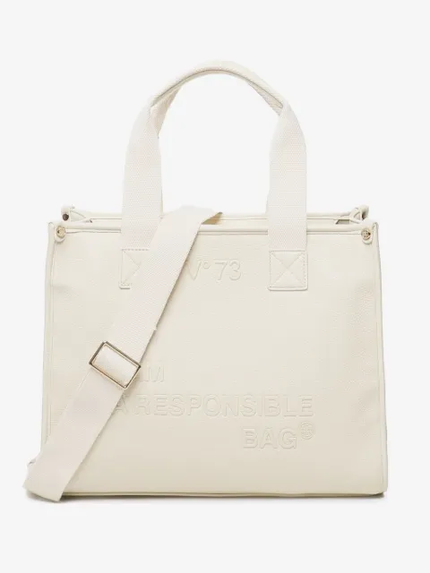 V°73 logo-engraved tote bag