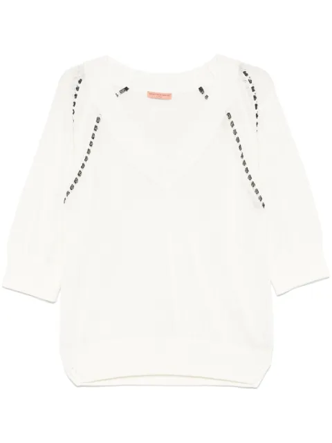 Ermanno Scervino V-neck sweater