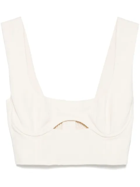 Patrizia Pepe cut out-detail top
