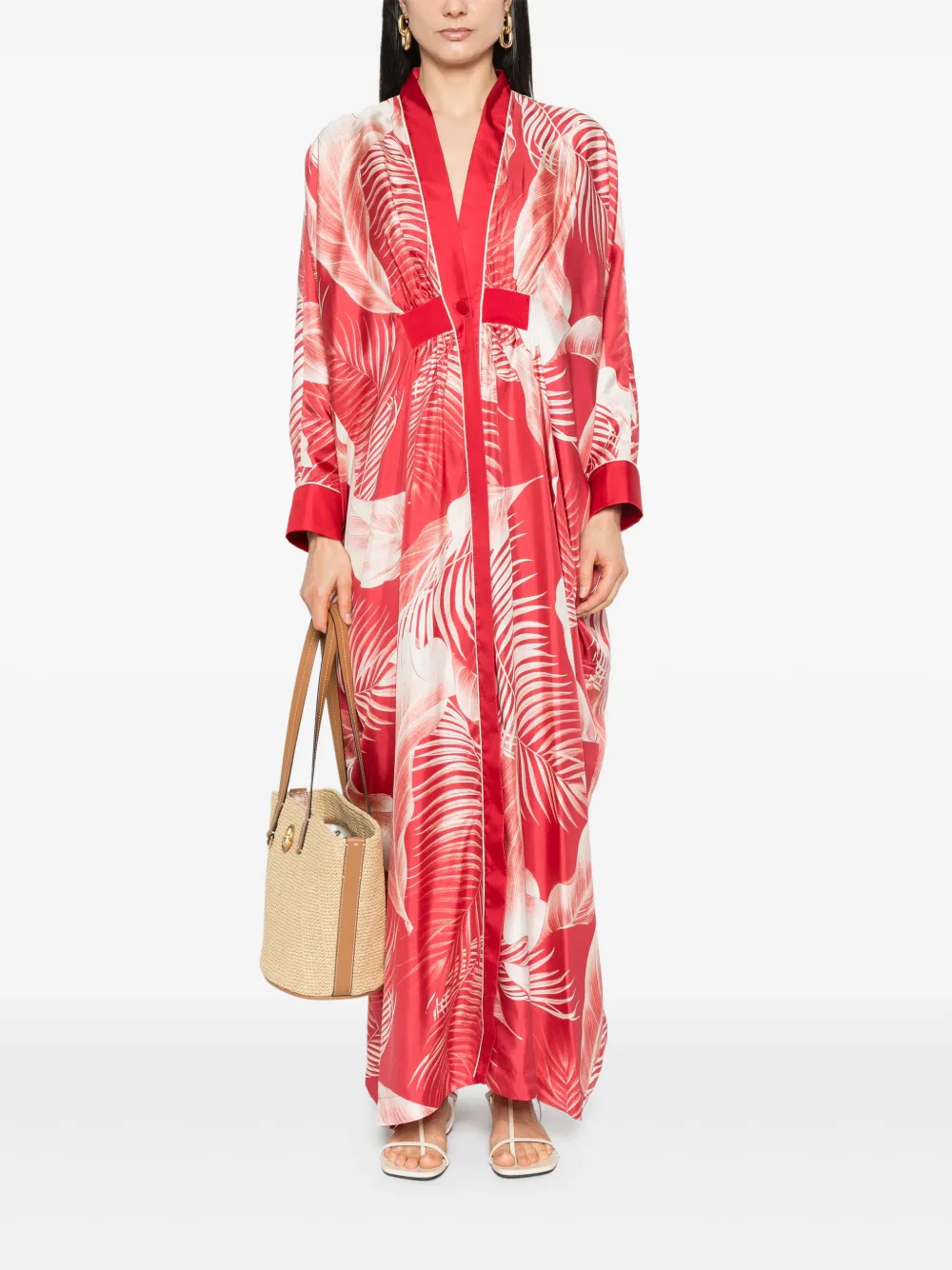 F.R.S For Restless Sleepers Icelos maxi-jurk - Rood