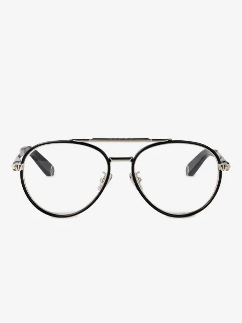 Philipp Plein Eyewear VPP137M0Z42 SILVER BLACK
