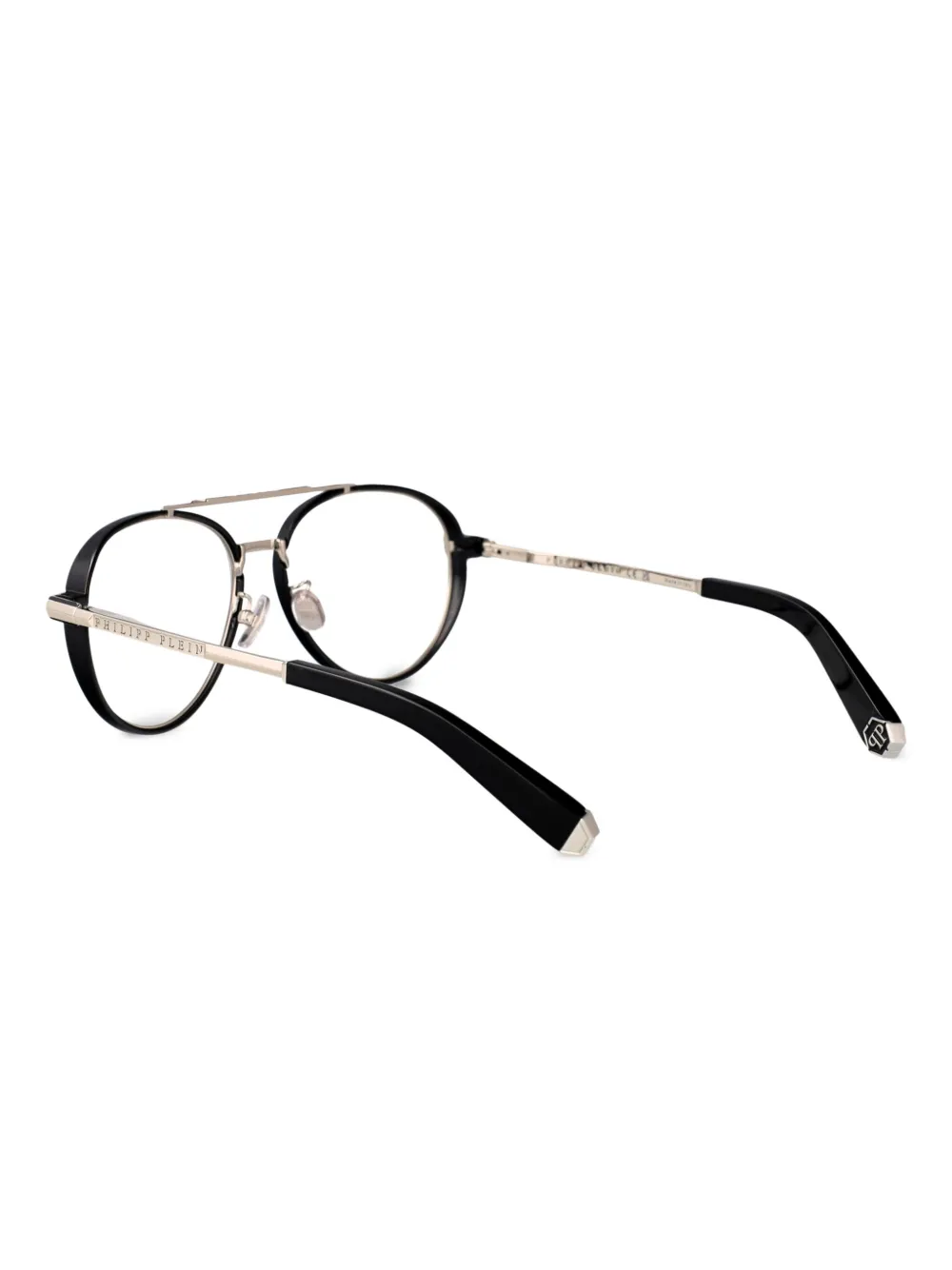 Philipp Plein Eyewear VPP137M0Z42 SILVER BLACK Zwart