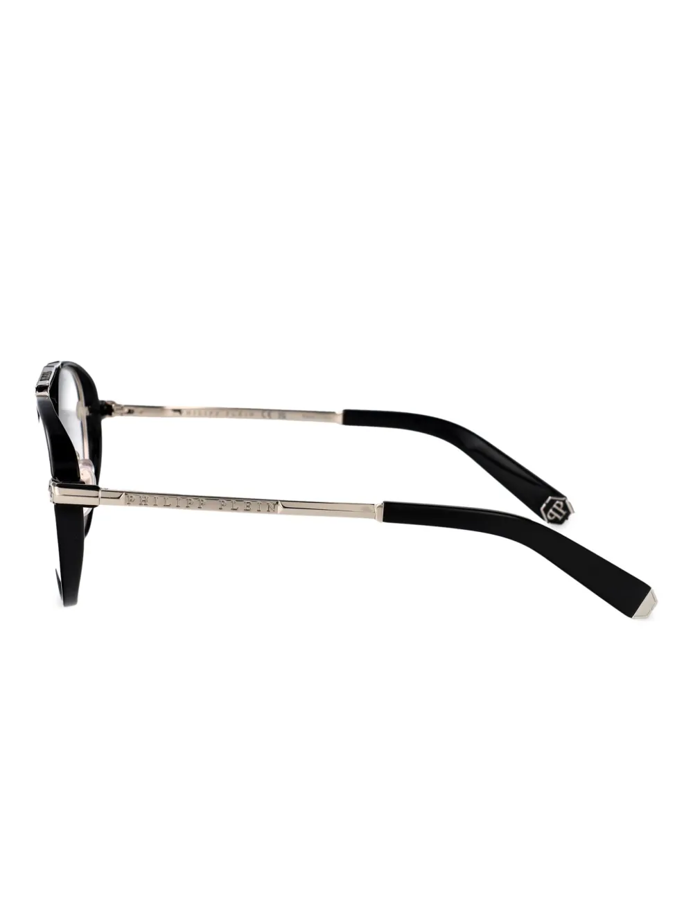 Philipp Plein Eyewear VPP137M0Z42 SILVER BLACK Zwart