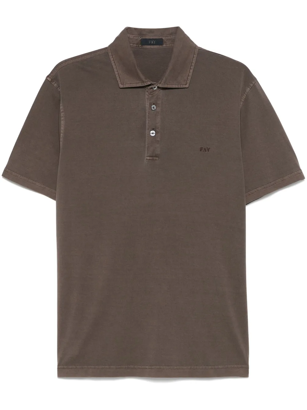 Fay playera tipo polo | marrón | Image 1
