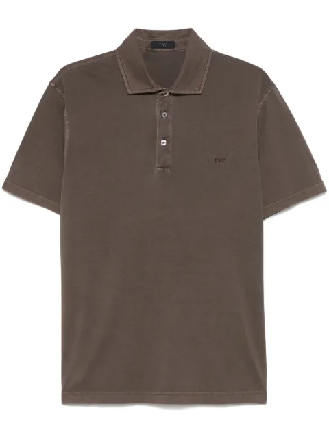 Fay cotton polo shirt