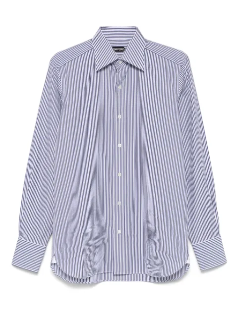TOM FORD camisa con rayas estampadas