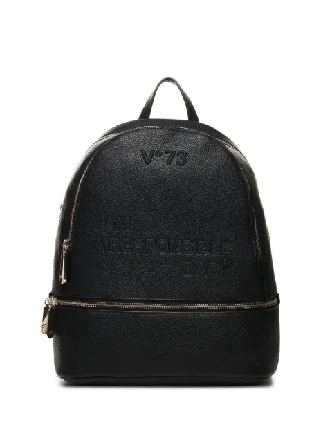 V°73 mochila con logo en relieve