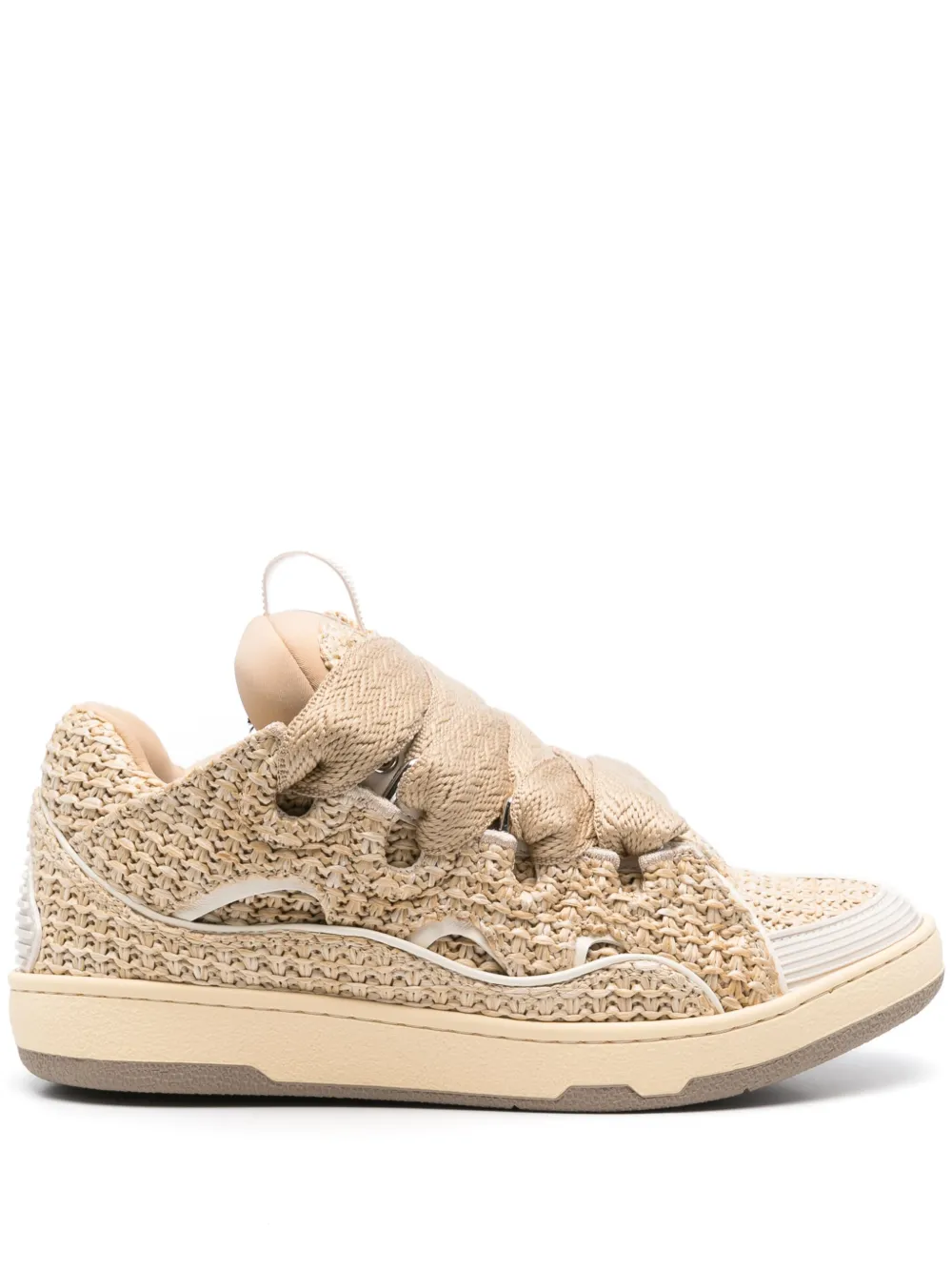 Lanvin Curb sneakers Beige