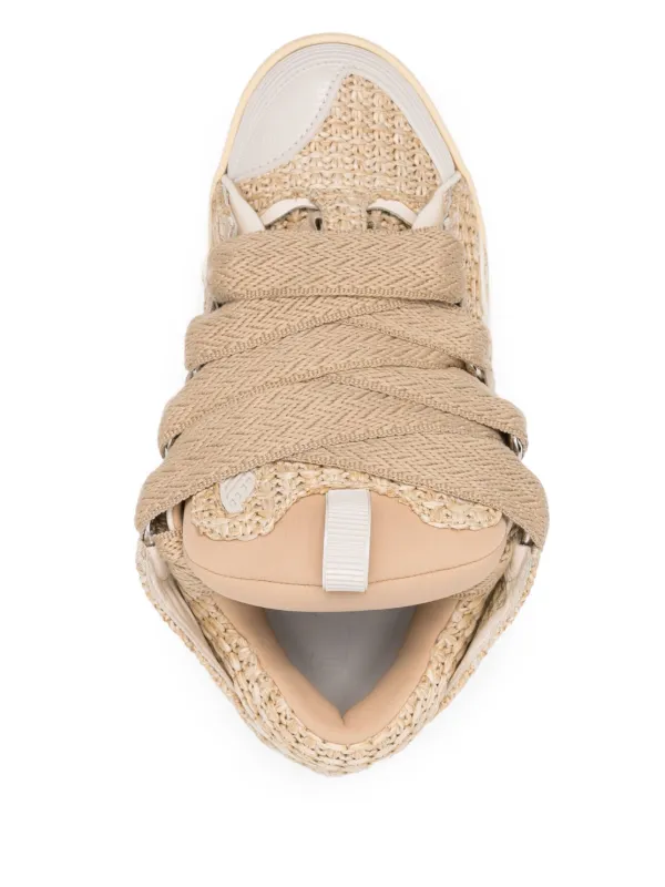 Lanvin Low Top Sneaker Women 38 Black And White Tweed | eBay