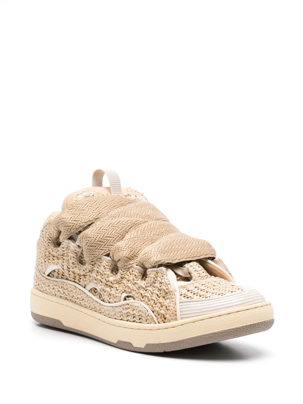 Lanvin Curb sneakers Beige