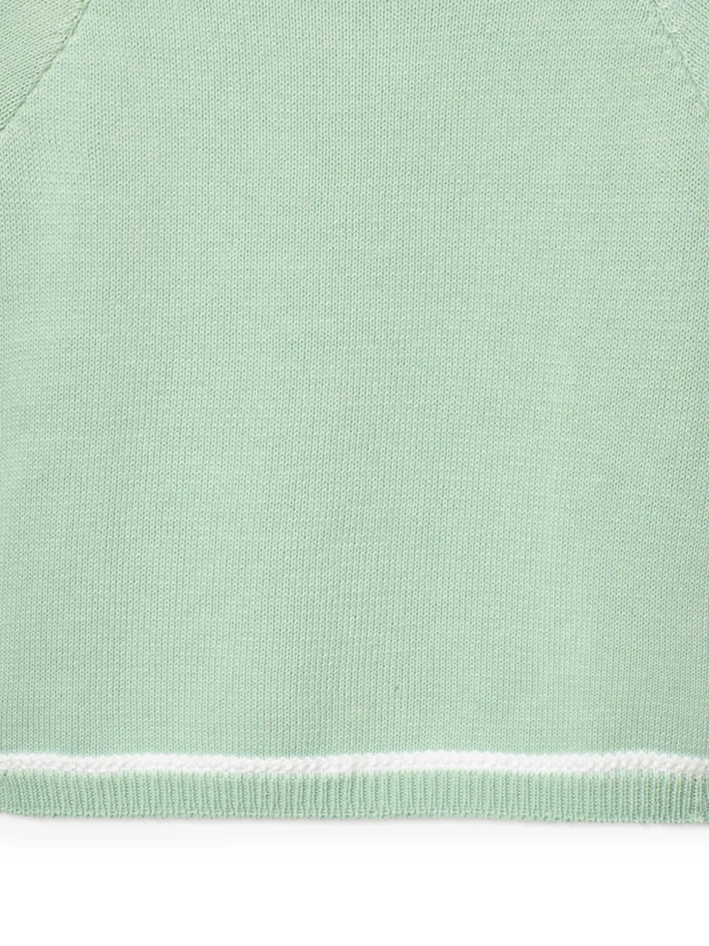 Paz Rodriguez Knitted Polo Shirt In 绿色