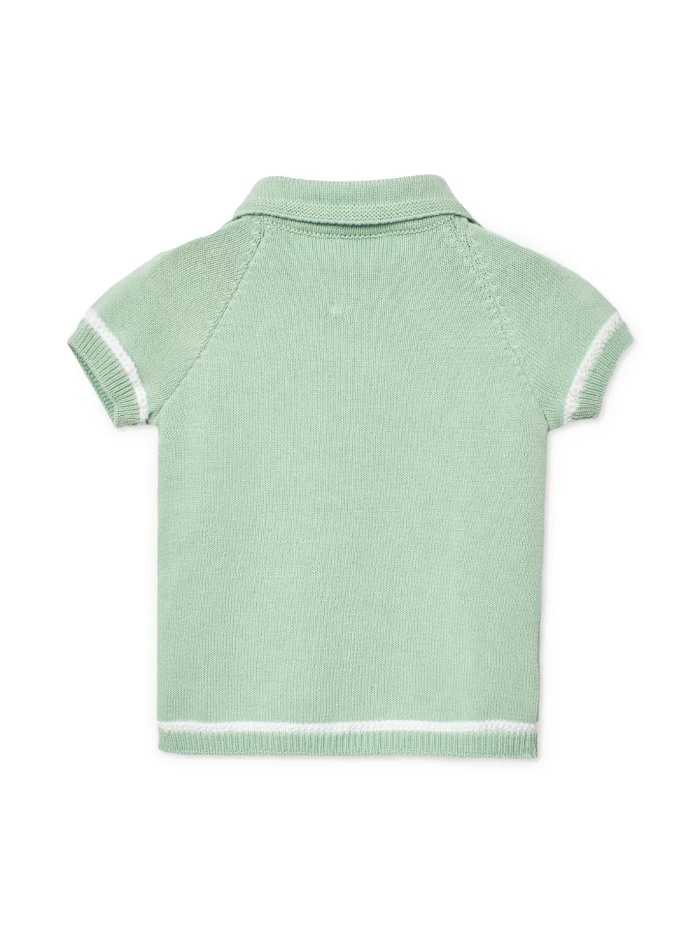 Paz Rodriguez knitted polo shirt - Groen