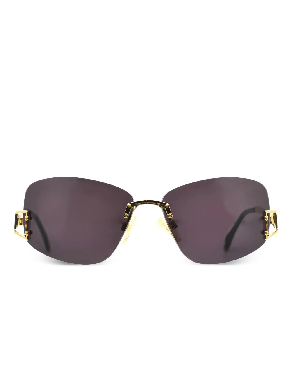 Cazal square-frame sunglasses | Gold | Image 1