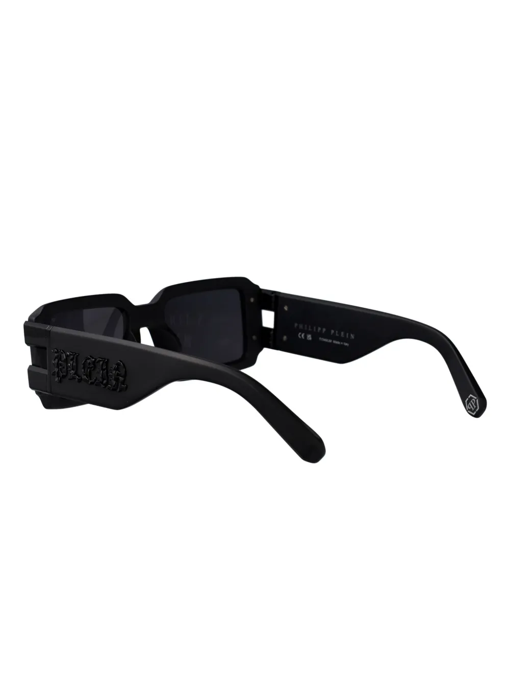 Philipp Plein Eyewear SPP129V0703 MATTE BLACK Zwart