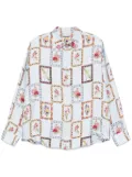 Pierre-Louis Mascia Aloe shirt - Blue