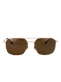 Porsche Design square frame sunglasses - Gold