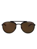 Porsche Design round frame sunglasses - Black