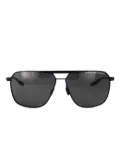 Porsche Design square frame sunglasses - Black