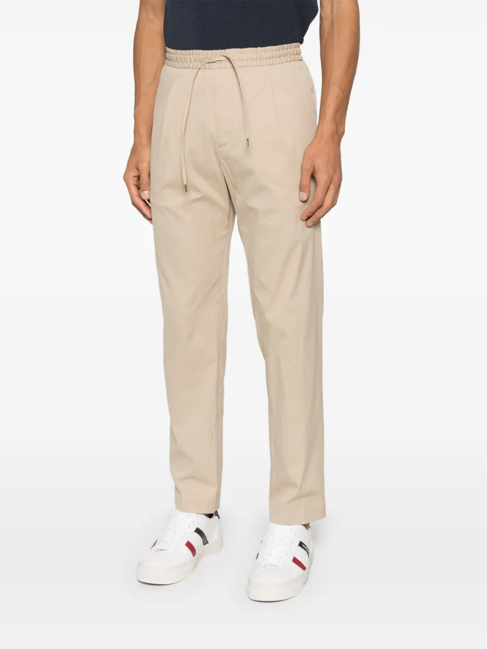 Briglia 1949 Broek met toelopende pijpen Beige