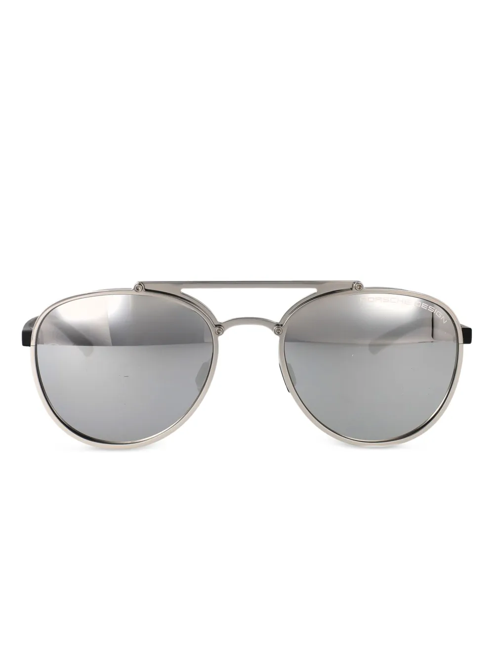 Porsche Design oval frame sunglasses - Nero