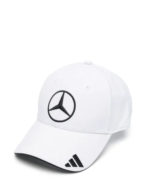 adidas x Mercedes logo-embroidered cap
