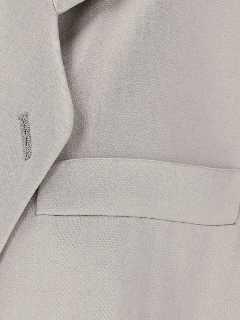 Giorgio Armani Blazer met dubbele rij knopen Grijs