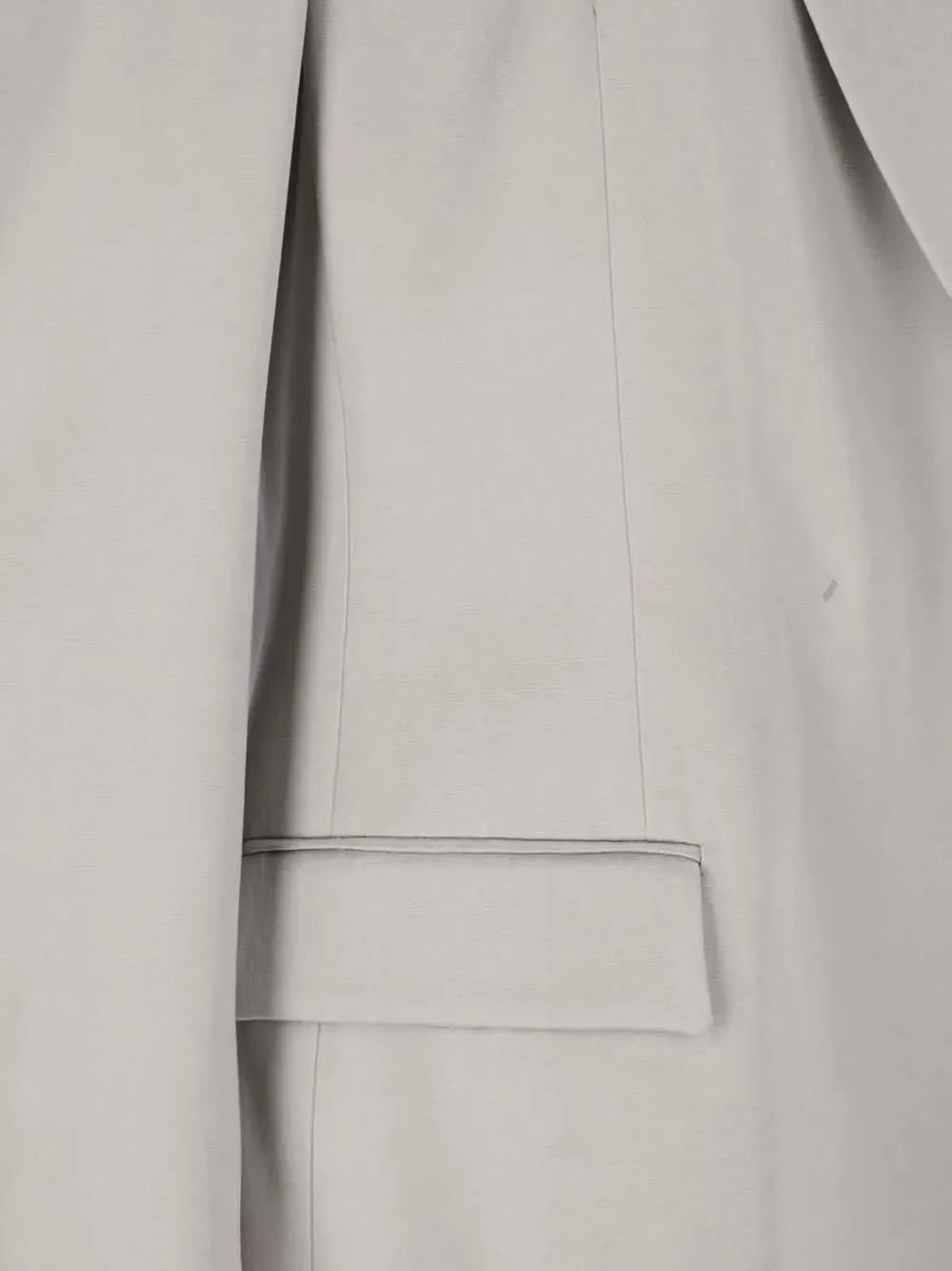 Giorgio Armani Blazer met dubbele rij knopen Grijs