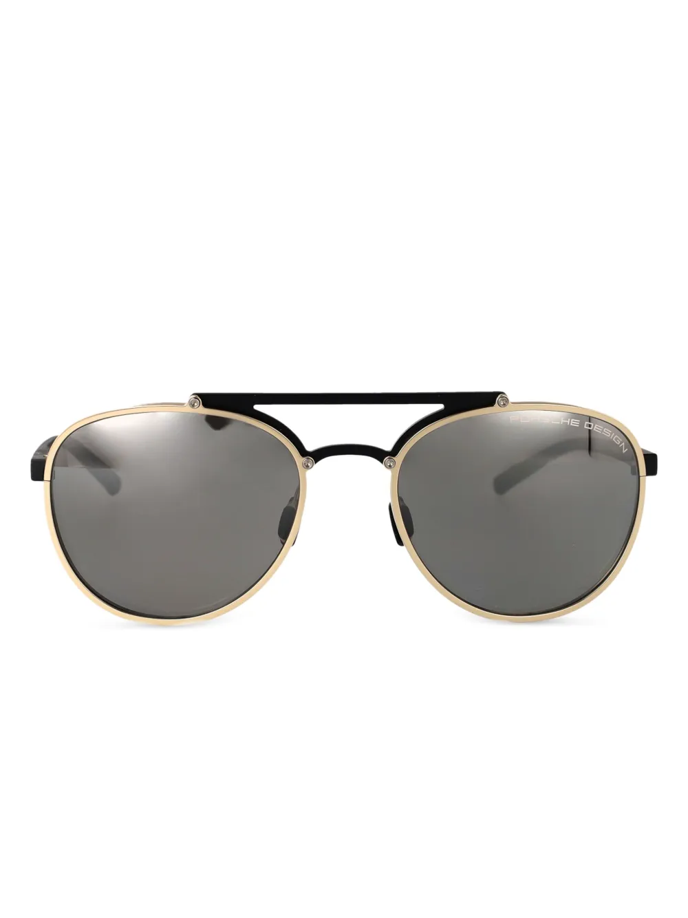 Porsche Design oval frame sunglasses | Black | Image 1