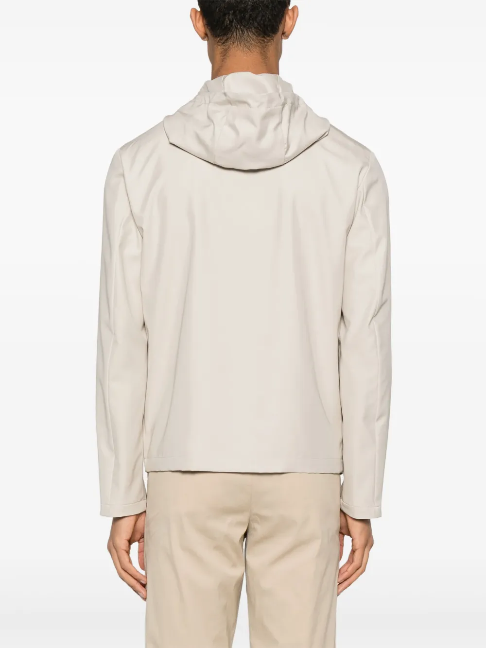 Eleventy Jack met capuchon Beige