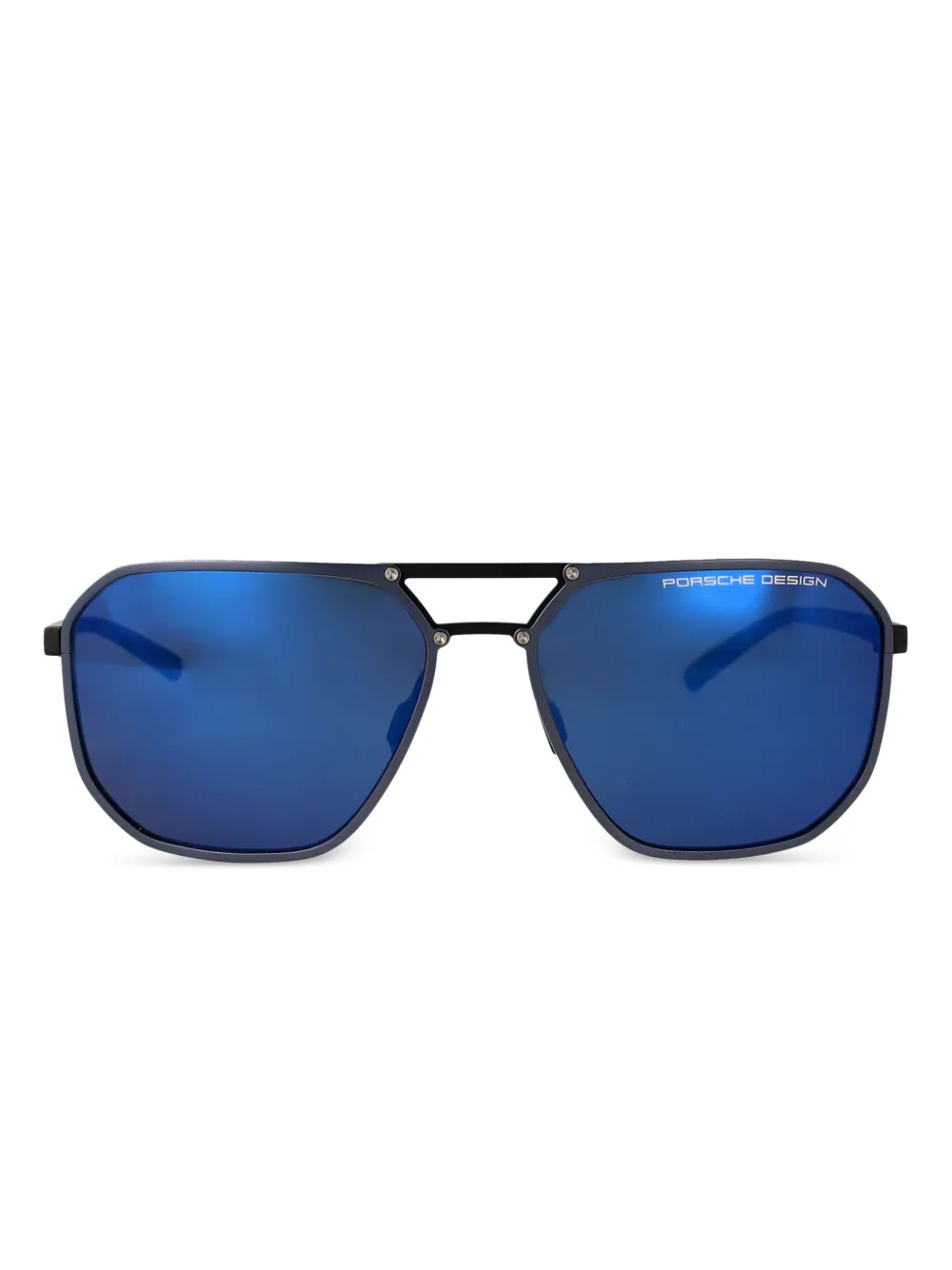 Porsche Design square frame sunglasses | Grey | Image 1