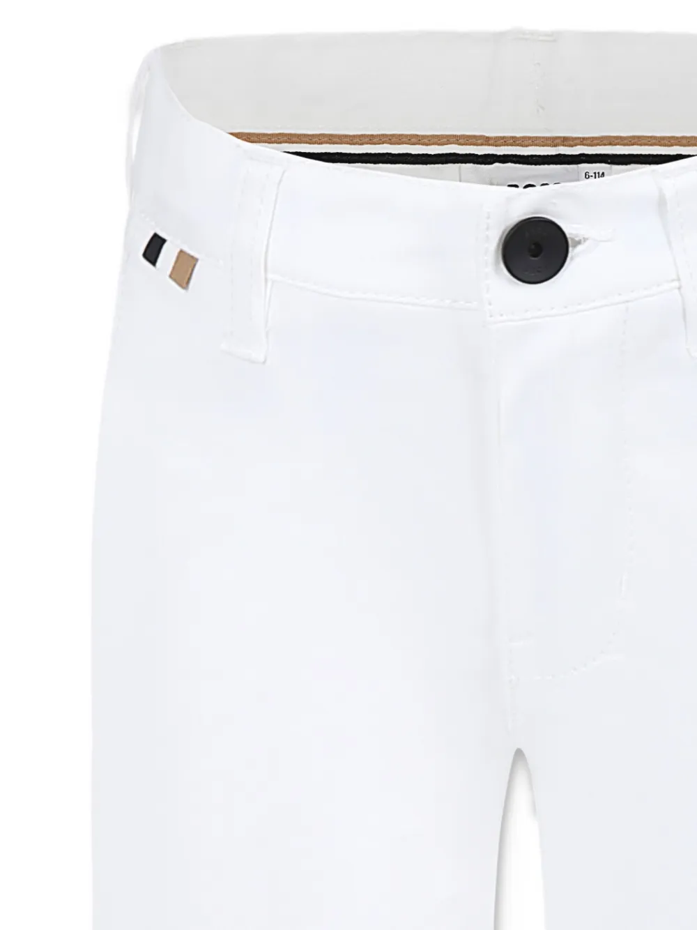 BOSS Kidswear Straight shorts Wit