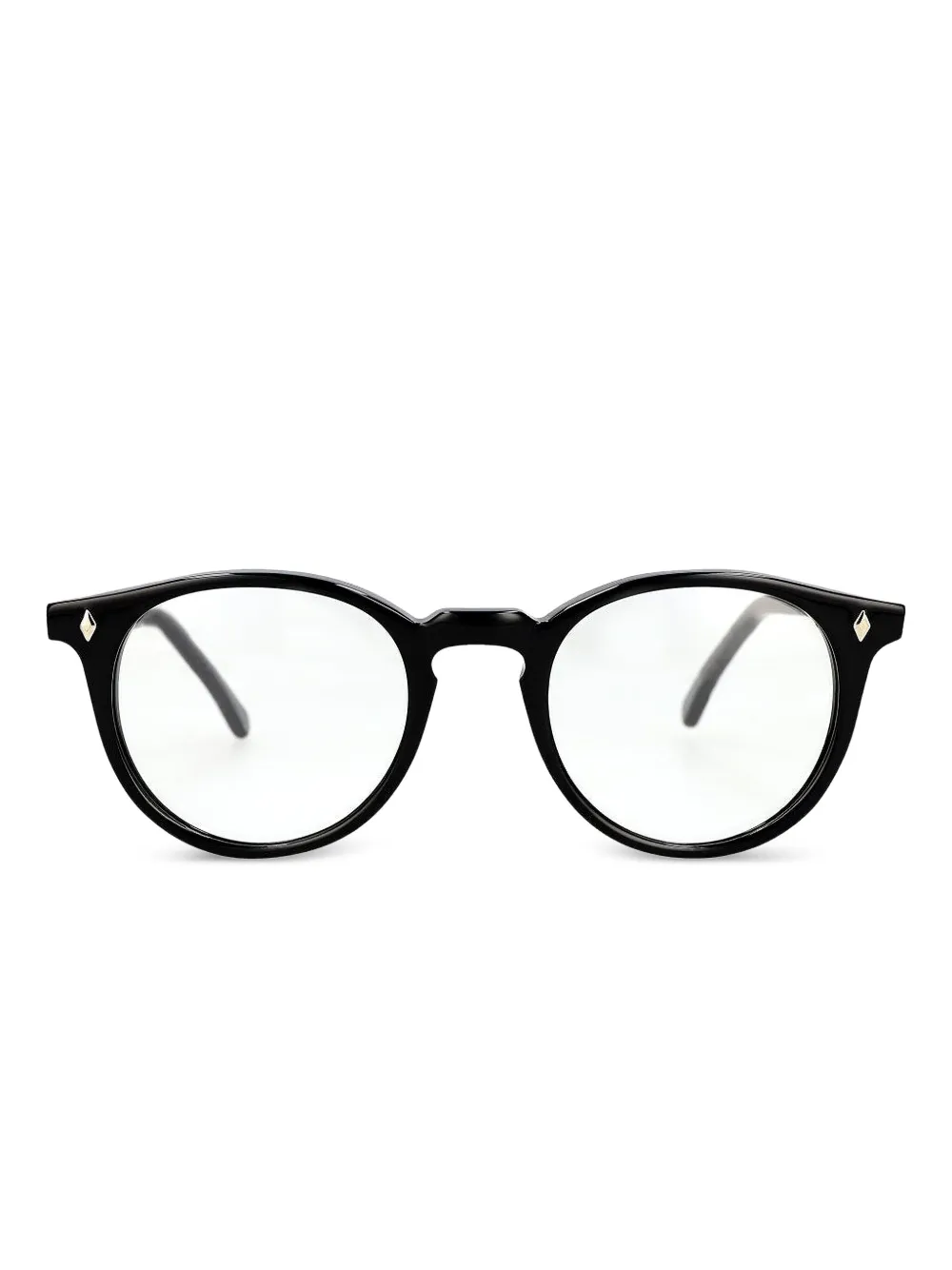 Family Affair round-frame glasses - ブラック Family Affair round-frame glasses - ブラック