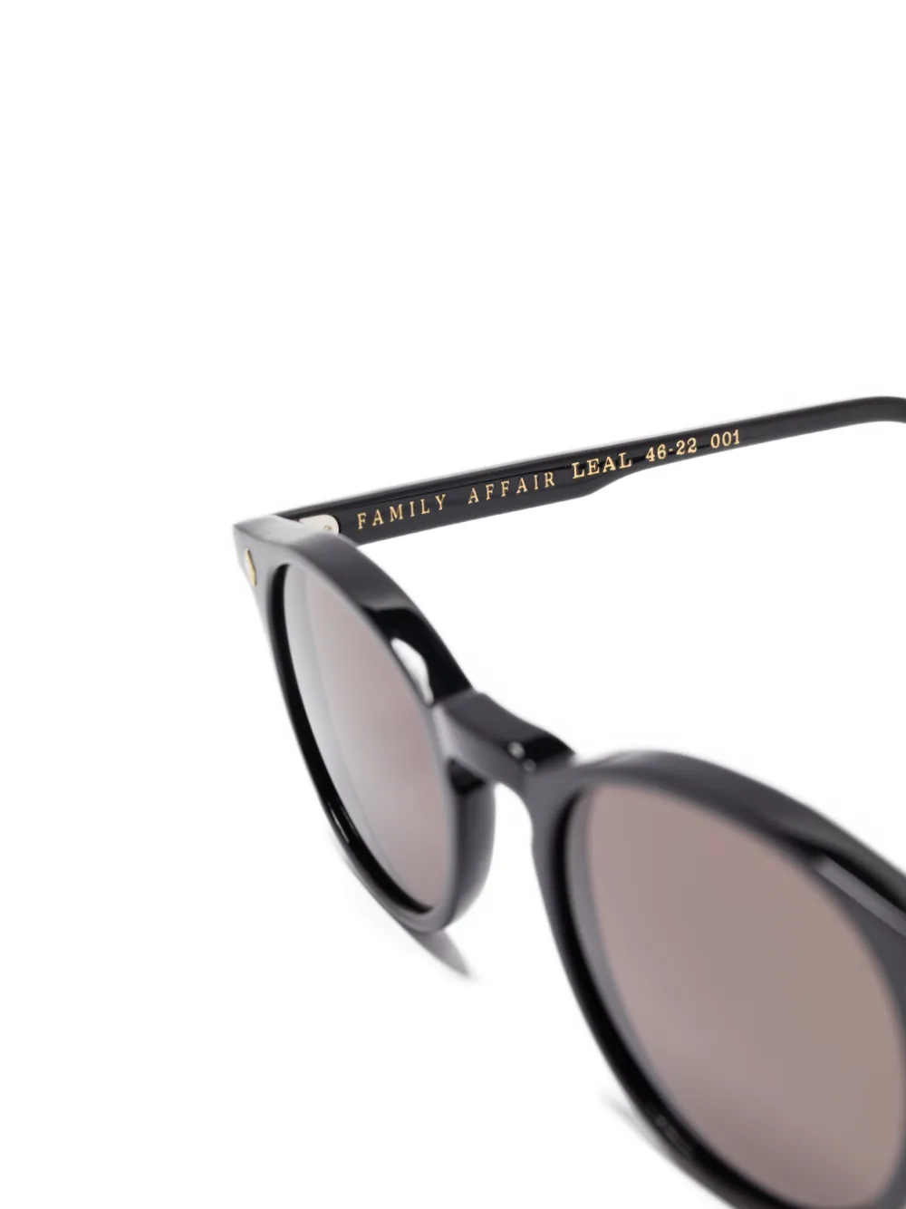 Family Affair Leal round-frame sunglasses Zwart