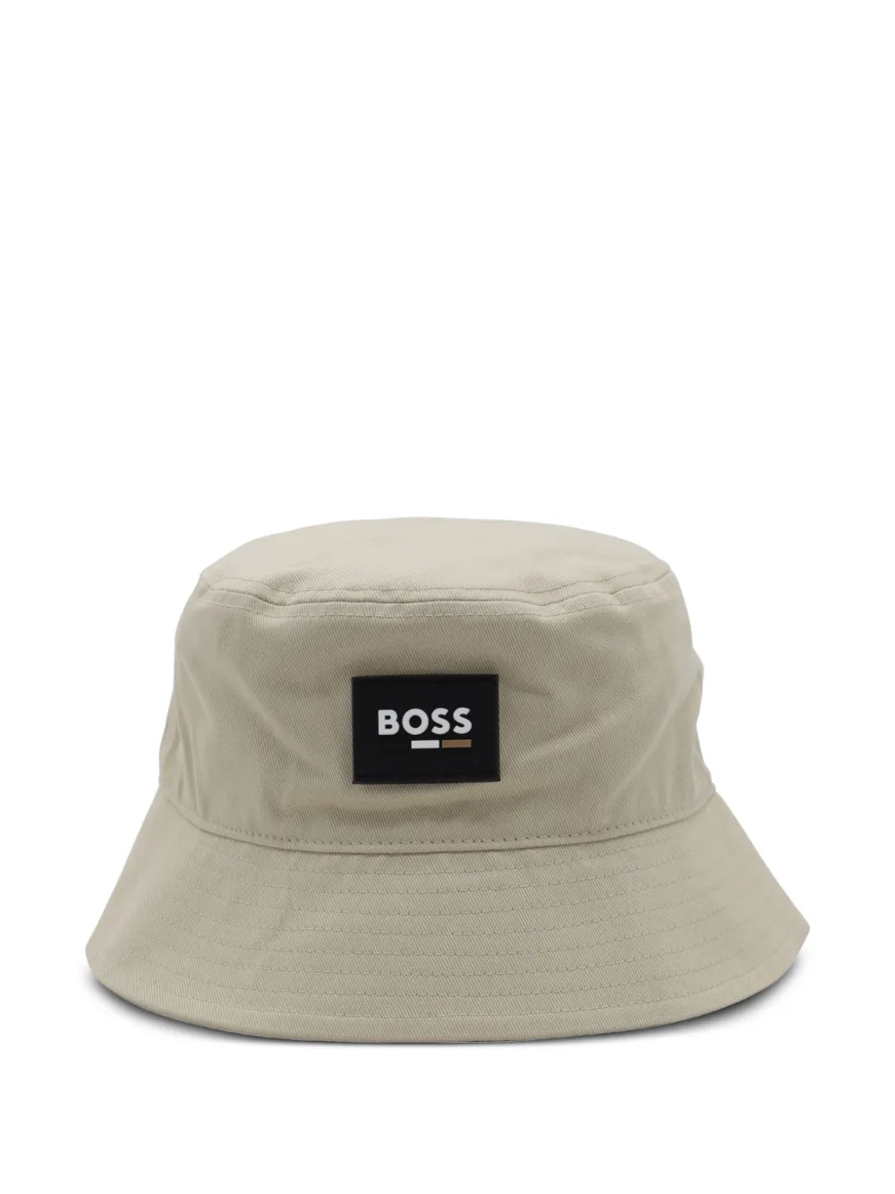 BOSS Kidswear bob à logo en caoutchouc | blanc | Image 1