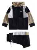 BOSS Kidswear logo-print tracksuit set - Black