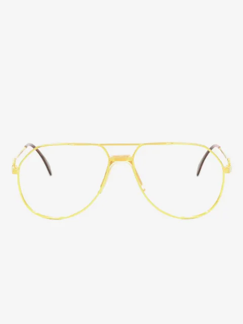 Hilton geometric-frame glasses