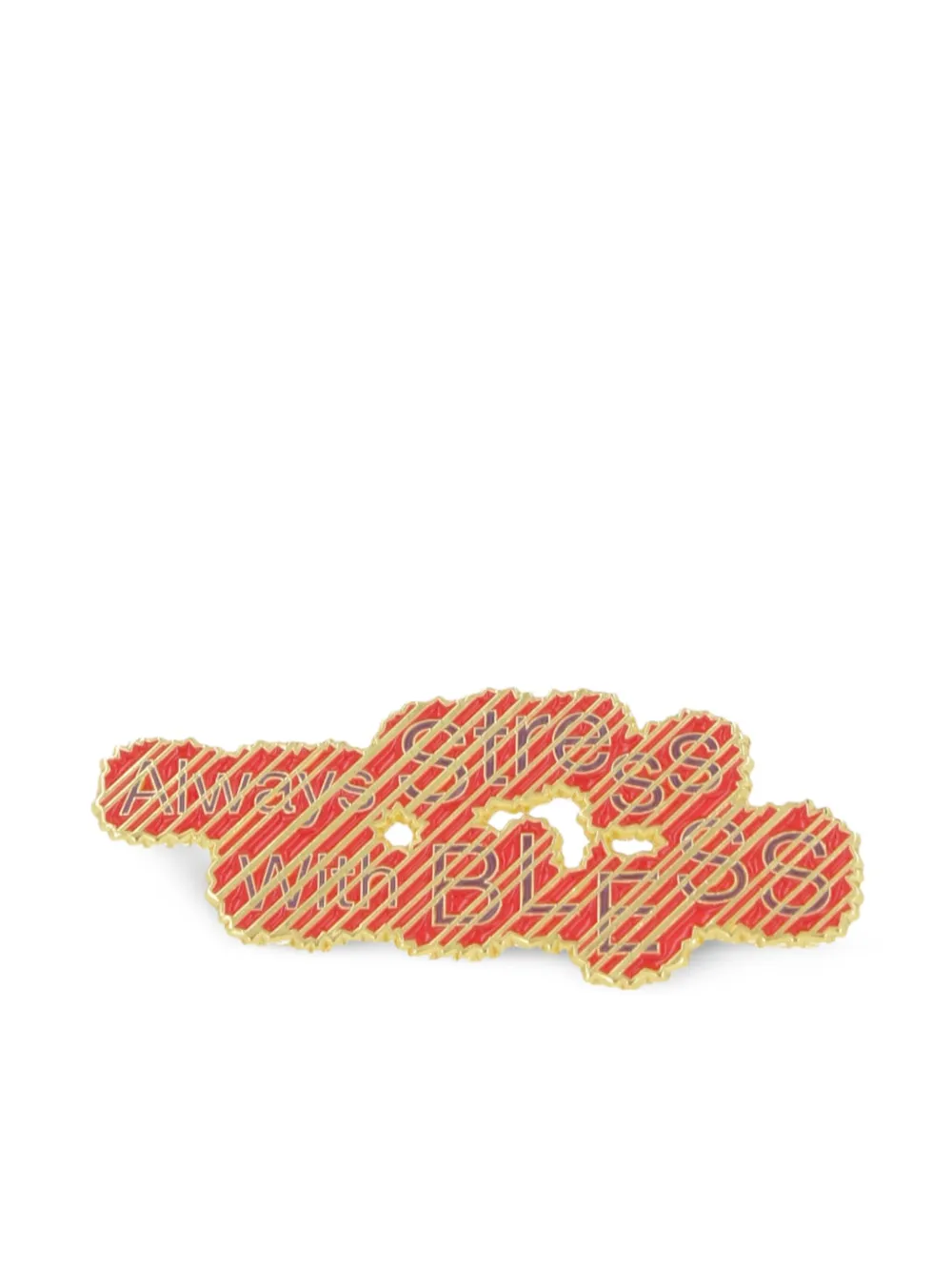 Bless Always Stress pin | Gold | Image 1