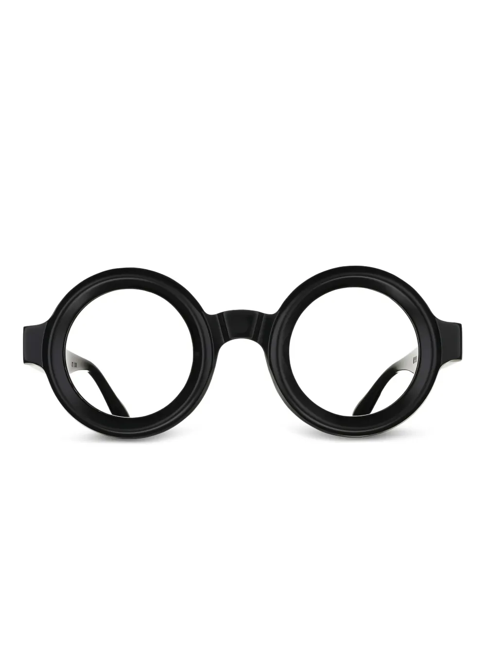 Massada Relative Position round-frame glasses | Black | Image 1