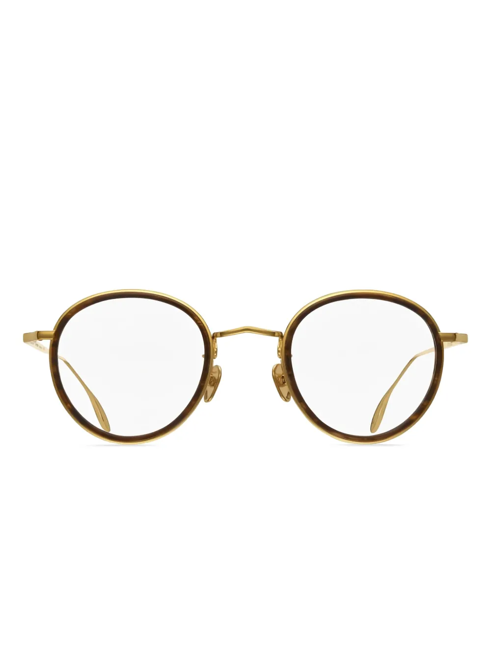 Massada Origin of the World glasses - ゴールドトーン Massada Origin of the World glasses - ゴールドトーン