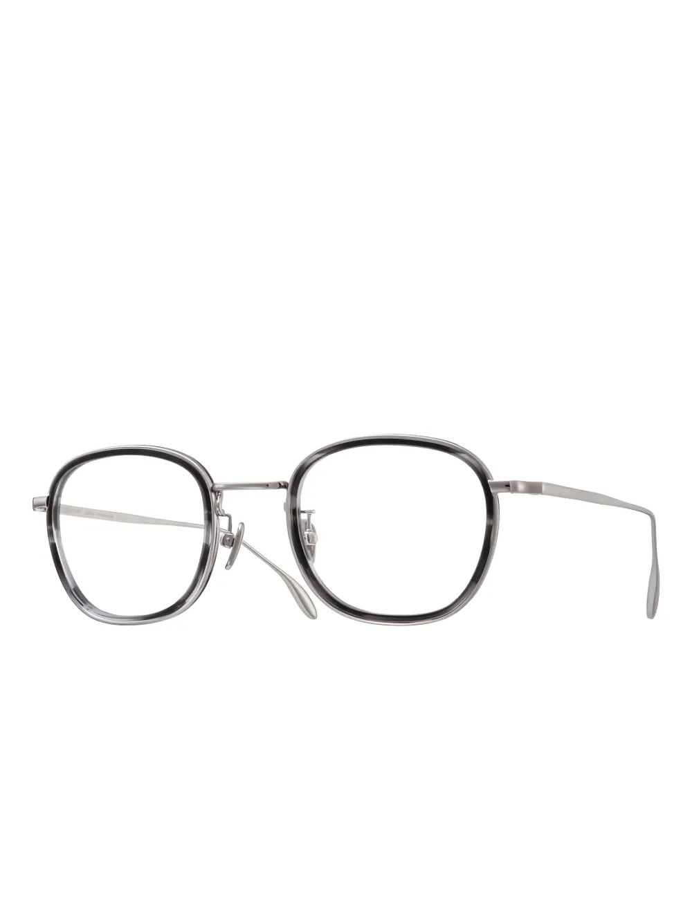 Massada square-frame glasses - Grigio