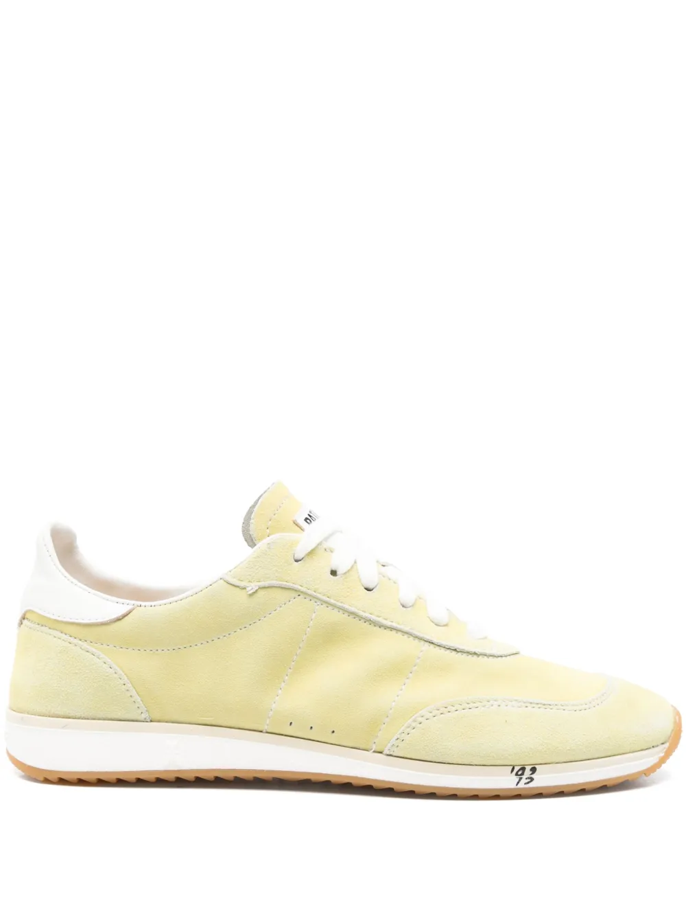 Patrizia Pepe Running SKIN '93 sneakers Geel