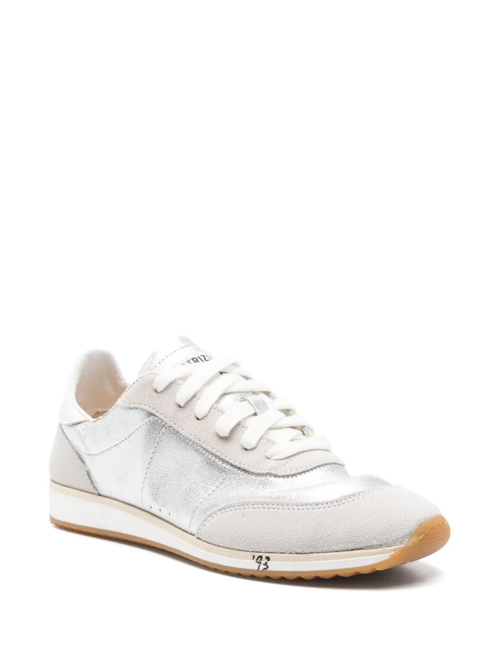 Patrizia Pepe Running SKIN '93 sneakers - Zilver