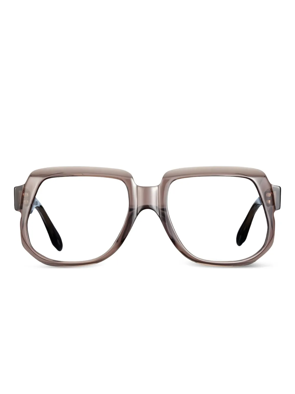 Massada Qualitative Iterpretations square-frame glasses | Brown | Image 1