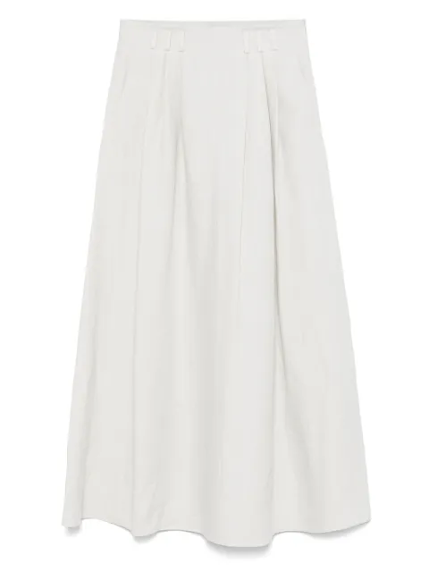Giorgio Armani falda midi de lino