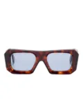 Family Affair Abbondanza geometric-frame sunglasses - Brown