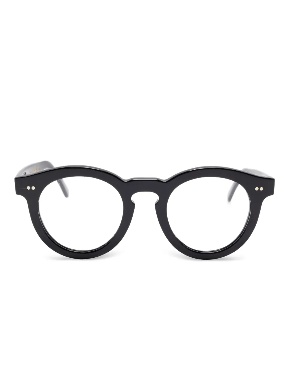 Family Affair The Smash round-frame clear-lens glasses - ブラック Family Affair The Smash round-frame clear-lens glasses - ブラック