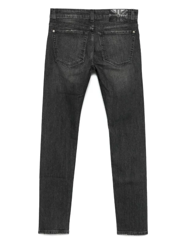 John Richmond ロゴ ジーンズ | ブラック | FARFETCH JP